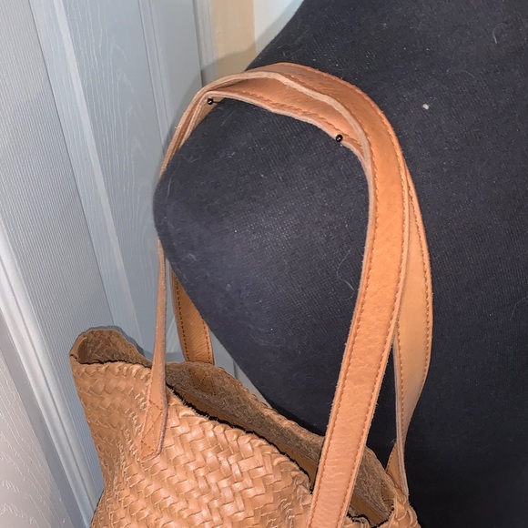 MADEWELL Tan Woven shoulder Bag - Picture 7 of 10